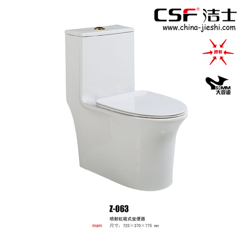 超漩虹吸式坐便器Z-063